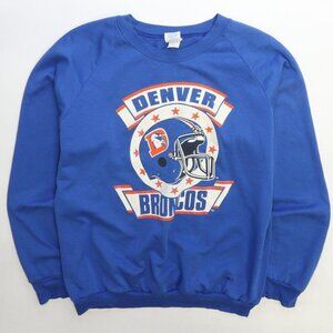 Denver Broncos NFL shirt sweatshirt royal blue